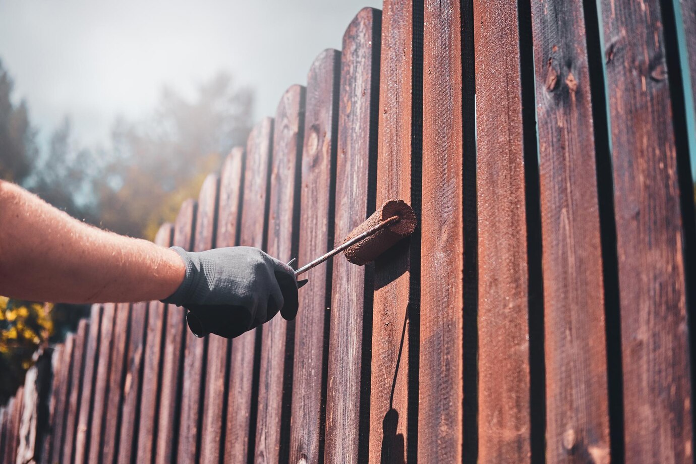 RJKPainting-Fence restoration